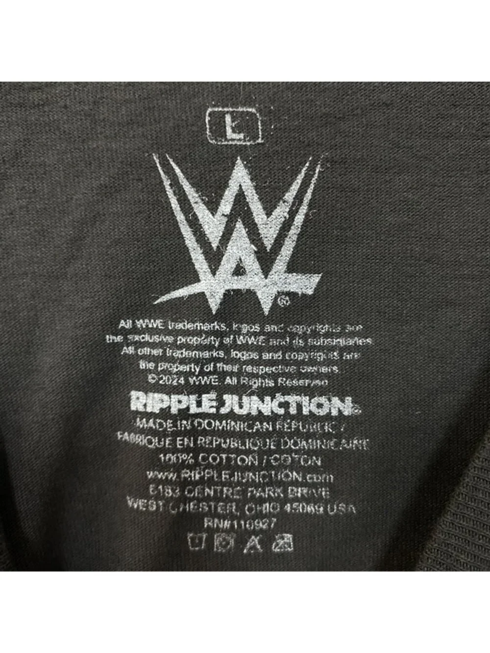 WWE The Rock Final Boss Graphic T-Shirt Large - Picture 5 of 5